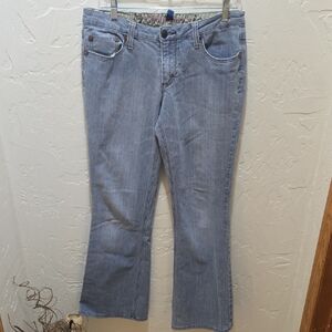 Dollhouse Light Blue Boot Cut Jeans